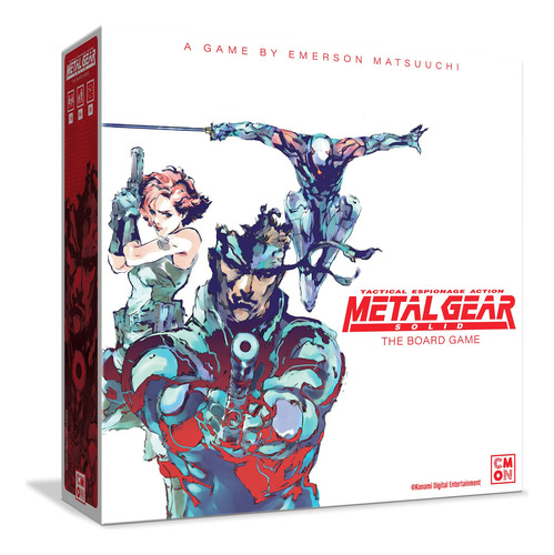 Juego De Mesa Metal Gear Solid Stealth Strategy 14+ Ages Com