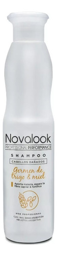 Shampoo Novalook Germen De Trigo Y Miel 320ml Cabellos Dañad