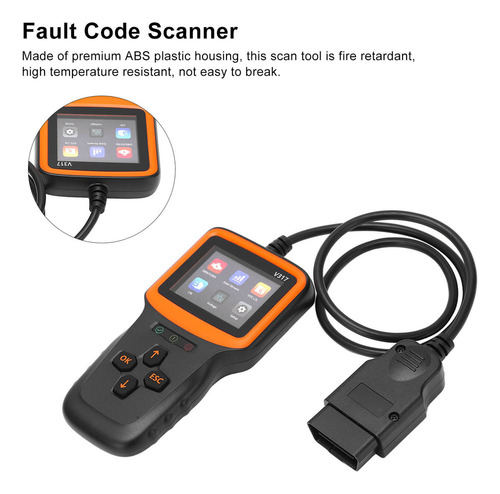 S Pantalla Visualización Abs Escáner Dc916v V317 V1. 5 Obd2
