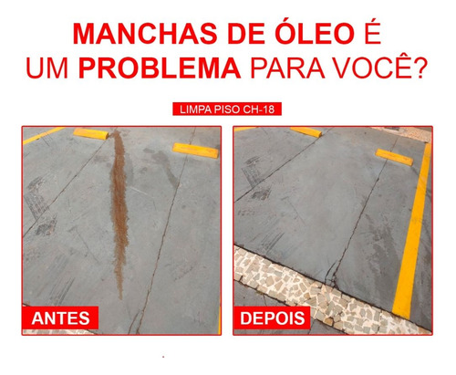 Ch-18 Limpa Pisos 1l Desencarde E Desengordura Rende Mais
