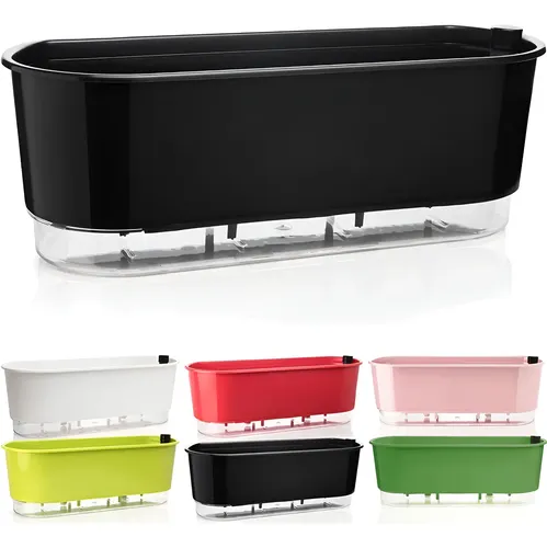 Vaso jardineira autoirrigável floreira 40 cm linha Raiz