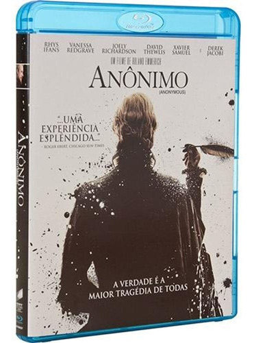 Anônimo - Blu-ray - Rhys Ifans - Vanessa Redgrave