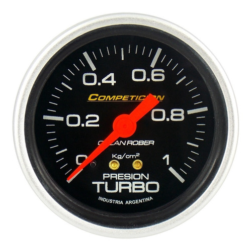 Manómetro Mecánico De Turbo 1kg/cm Orlan Rober