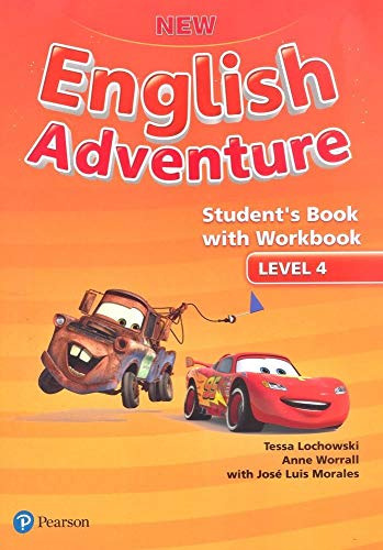 Libro New English Adventure 4 Sb With Wb - 1st Ed