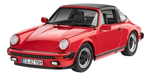 自動車 BEEMAX 1/24 Porsche 911 Carrera 3.2 Kit Revell Model Set Porsche 911 Carrera 3.2 Targa 1/24 114 Peças