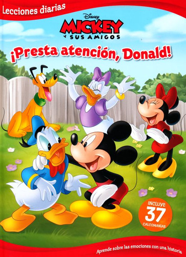 Mickey Y Sus Amigos. Presta Atencion Donald. Lecciones Diari