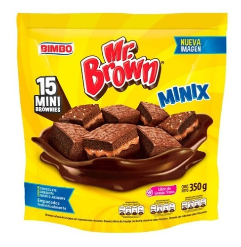 Imagen 1 de 1 de Brownie Mini X 15 Und - g a $47