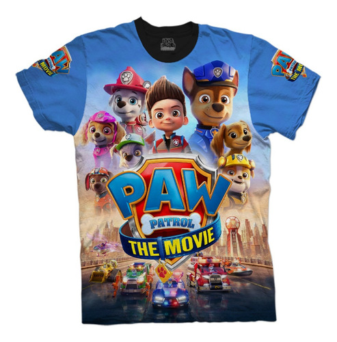 Camisetas P A W P A T R O L Película Niños Y Niñas