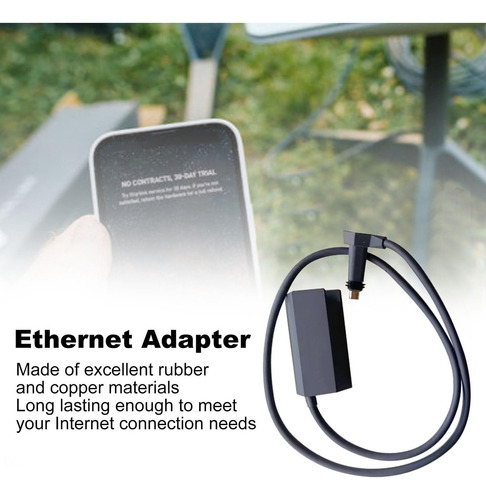 Adaptador Ethernet Starlink Para V2, Adaptador Ethernet