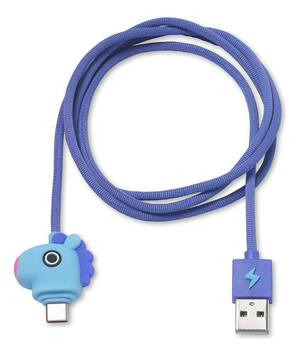 Bt21 - Cable De Carga Para Galaxy, Note, Pixel 3, Color Mor