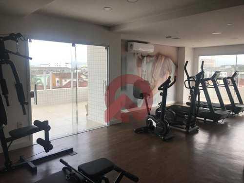 Imagem 8 de 22 de Apartamento Com 2 Dormitórios À Venda, 63 M² Por R$ 320.000,00 - Vila Guilhermina - Praia Grande/sp - Ap3625