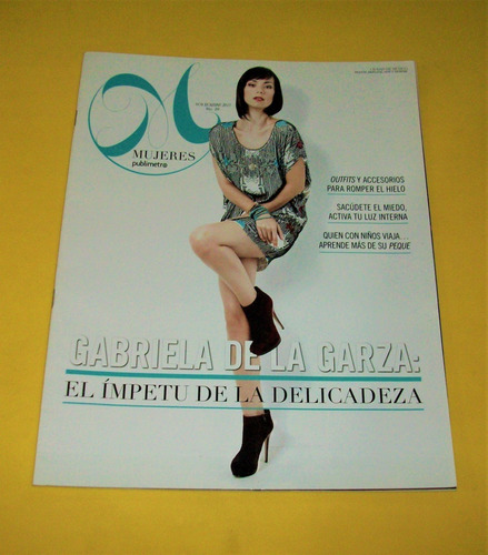 Gabriela De La Garza Osvaldo Benavides Revista M Mujeres