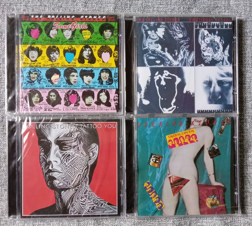 4 Cd Rolling Stones Undercover Some Tattoo  Emotional Nuevos