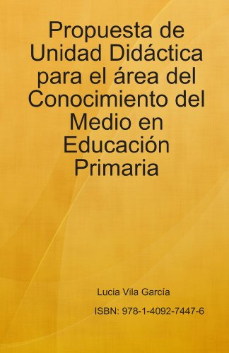 Propuesta De Unidad Didactica Para El Area Del Conocimiento