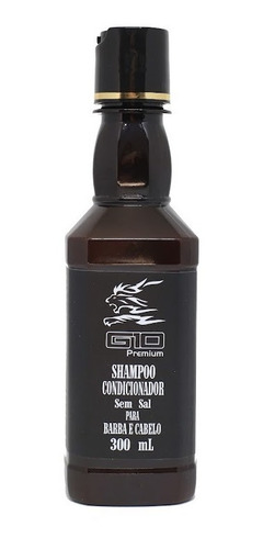 Shampoo Condicionador G10 Sem Sal Para Barba E Cabelo 300 Ml