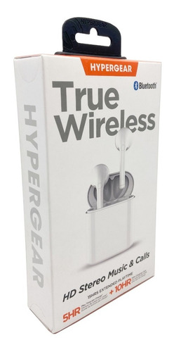 Audífonos True Wireless Marca Hypergear Blanco 620