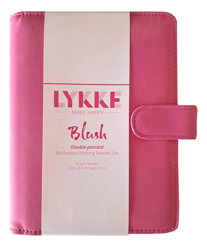 Lykke Juego Regalo Aguja Doble Punta Rubor 0-5 Ee Uu Bolsa