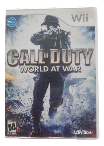 Call Of Duty World At War Videojuego Original Nintendo Wii