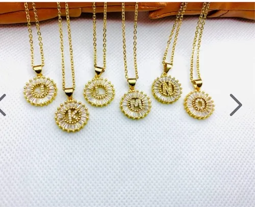 Cadena Oro Chino Dije De Letra