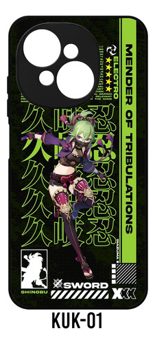 Funda Kuki Shinobu Genshin Compatible Con Samsung Carcasa Note 10
