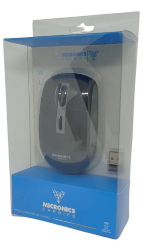 Mouse Micronics Caprice Recargable Inalámbrico 2.4ghz 1600dp