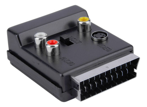 El Más Nuevo Scart Conmutable De Macho A Hembra S-video 3 Rc