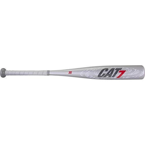 Murciélago De Béisbol Junior Big Barrel Cat7 Silver 1...