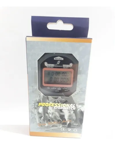 Cronometro Deportivo Plus Con 60 Memorias Sport Fitness