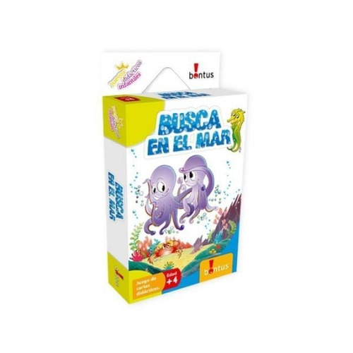 Busca En El Mar Juego Didactico Con Cartas Bontus 