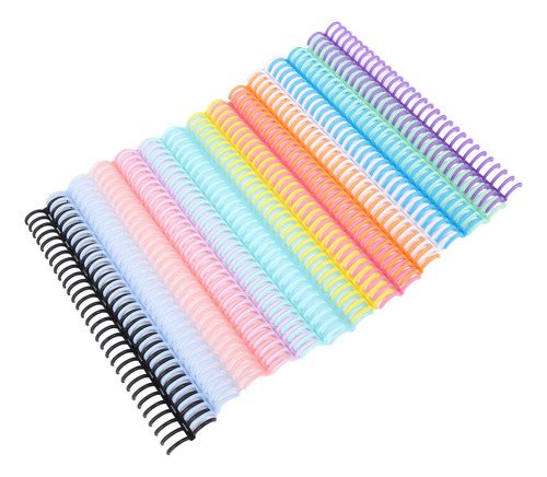 Pentes De Plástico, 14 Peças, 14 Cores, Pentes, Encadernação