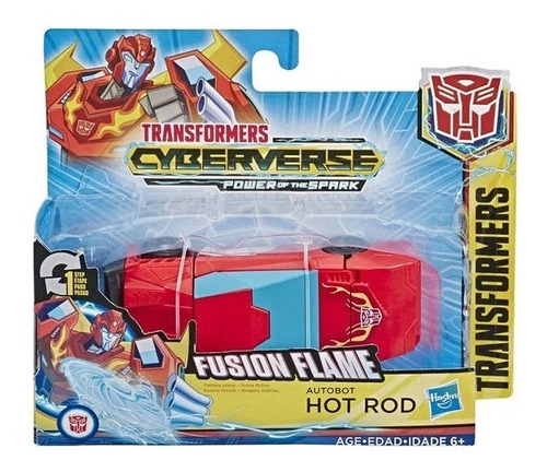 Boneco Transformers Cyberverse Hotrod Hasbro E3522 13230