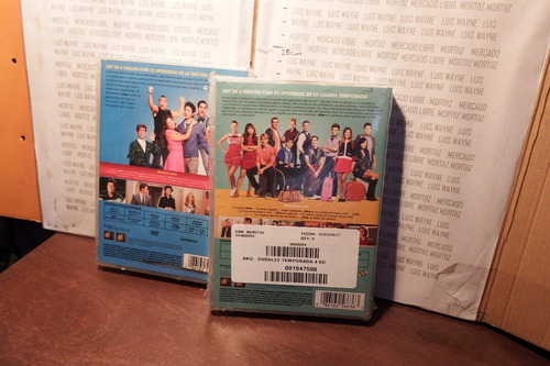 Paquete Serie Glee Temporada 3 Y 4 Completa Físico Nuevo