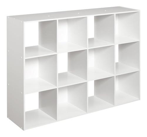 Organizador Apilable Closetmaid De 12 Compartimentos Blanco