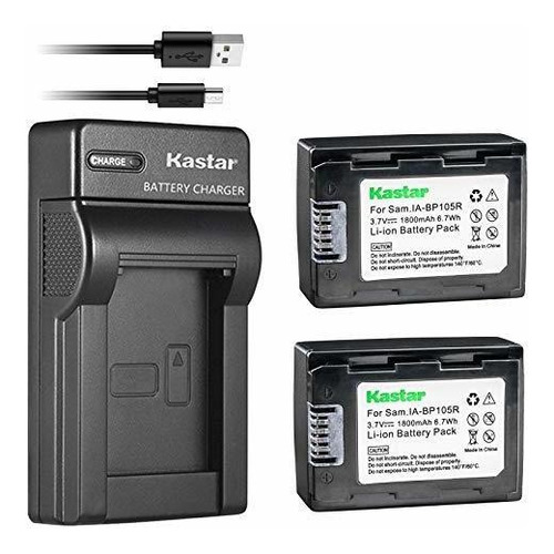 Batería X2 Slim Usb Cargador Para Samsung Ia Bp105r Hm...