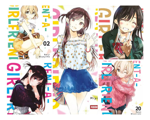 Panini Manga Paquete Rent A Girlfriend