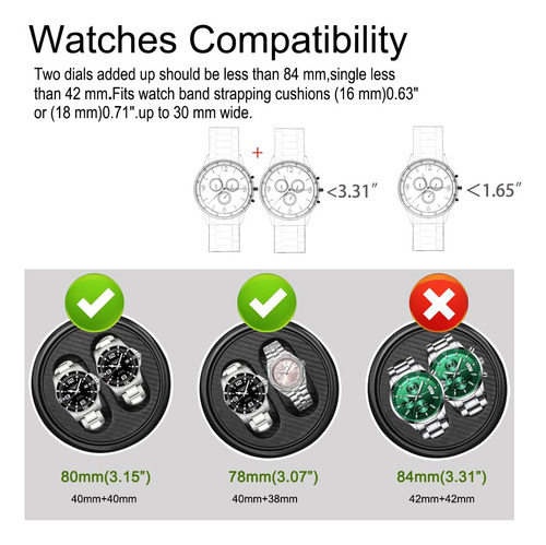 Reloj Automático Winder J&t Technology 4 Con 6 Estuches De A