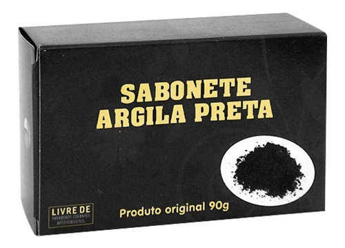 Kit 24 Sabonete Glicerinado De Argila Preta Tropical