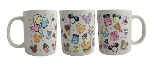 Taza Tazon Con Diseño Disney Impresion Dtf Uv 