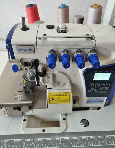 Maquina Overlock 5 Hilos Automática, Sakura! 