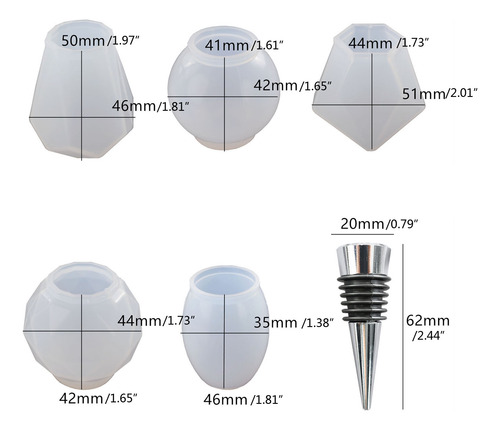 (a) Moldes De Silicona Para Velas Para La Fabricación De Jab