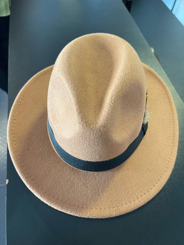 Sombreros Masculinos Fedora Italianos. Con Detalle Pluma