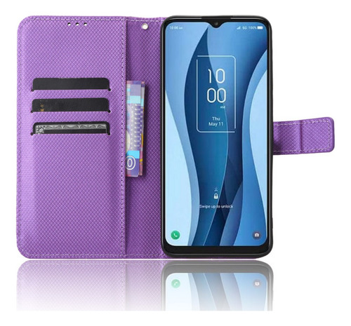 Funda Para Tcl 40 Nextpaper 5 G Partículas Diamante Textura