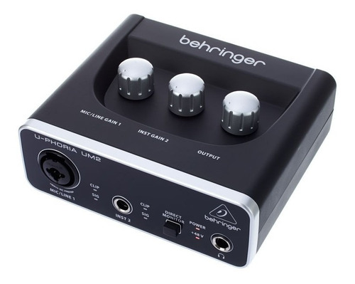 Imagem 3 de 10 de Behringer Um2 Interface De Audio Usb Envio Mesmo Dia