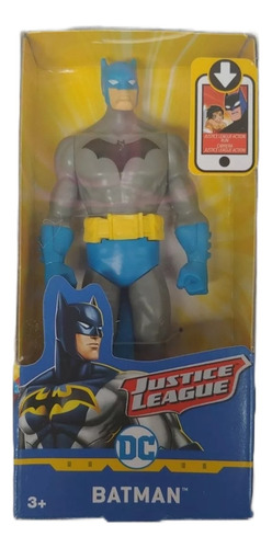 Batman Clasico 15cms Mattel Dc Comics Nuevo Jla