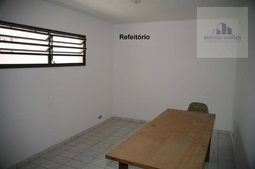 Imagem 16 de 28 de Salão, Ponto, Sobrado, Comercial Par Alugar Em Moema, 1555 M² Útil, 500 M² Total, 20 Vagas De Garagem, São Paulo. - Sl0193