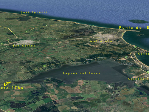 Venta Campo 17 Ha Sobre La Laguna Del Sauce Punta Del Este