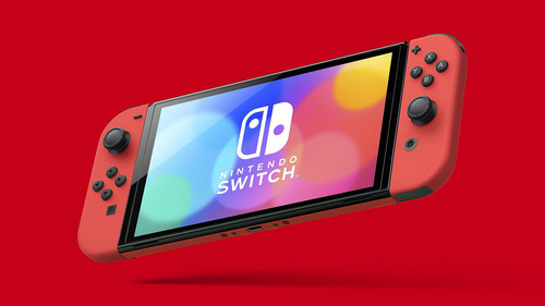 Consola De Juegos Nintendo Switch Oled Mario Red Edition