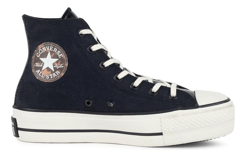 Tênis All Star Chuck Taylor Plataforma Tortoise Hi - Preto