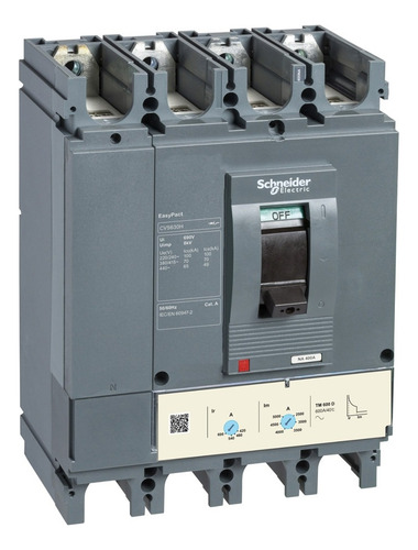 Interruptor Automatico 4p 630a 36ka Schneider Ref Lv563506