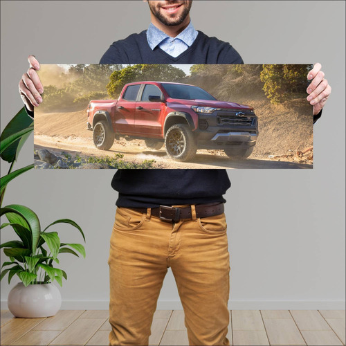 Cuadro 30x80cm Auto 2023 Chevrolet Colorado Z71 282